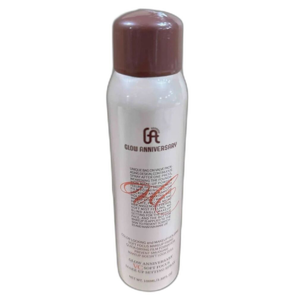 Glow Anniversary Make-Up Setting Spray 100ml – Waterproof, 16HR Matte Finish